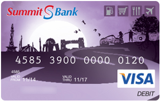 Summit Visa Classic Debit Card