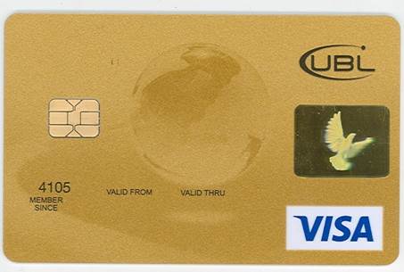 UBL Visa Gold Credit Card