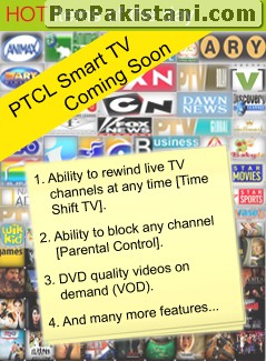 PTCL IPTV (PTCL\'s Smart TV)