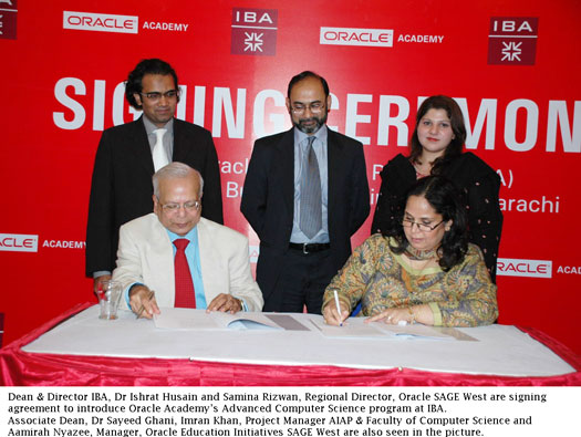 IBA inks agreement with Oracle Academy