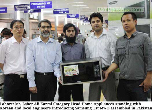 Microwaves Now Locally Assembled in Pakistan