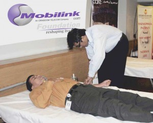 Mobilink employees donate more than 200 pints of blood as part of the nationwide blood donation drives organized by Mobilink Foundation