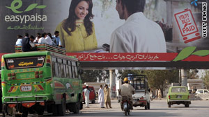 Easy Paisa in Pakistan tied a mobile operator to a micro-finance bank offering banking opportunites to millions.