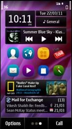 Symbian Anna - Home Screen