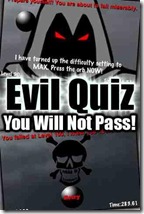 evil quiz