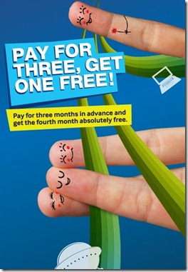 Qubee: Pay for Three to Get One Month Free