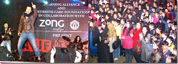 Charity concert supported by ZONG