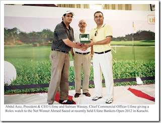 Ufone-Golf-Winner