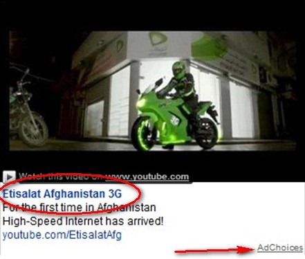 Does This 3G Ad (for Afghanistan) Hurt you?