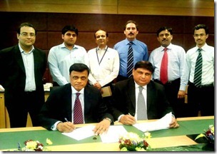 Pictured above, Front row (seated), left to right are Zia ul Haque (Director Operations, Jaffer Business Systems) and Asghar Laiq (Country Manager, Emerson Network Power), flanked by representatives from Jaffer Business Systems- Tanveer Shaikh, Wajid Ali Khan, Tariq Mehmood, Abdus Sattar Waqas and Emerson- Murad Azhar.