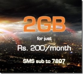 Ufone Offers 2 GB Mobile Internet for Rs. 200