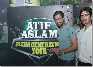 Jazz Jazba Begins Generation Tour with Atif Aslam