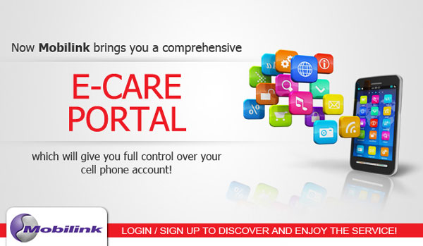 Mobilink Introduces E-Care Portal for Prepaid Customers