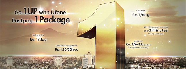Ufone Announces Post-paid 1 Package