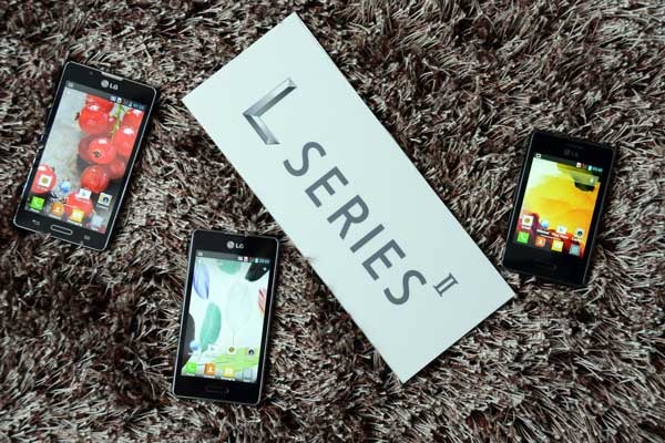LG Optimus L Series II Smartphones, L3 II, L5 II and L7II, announced