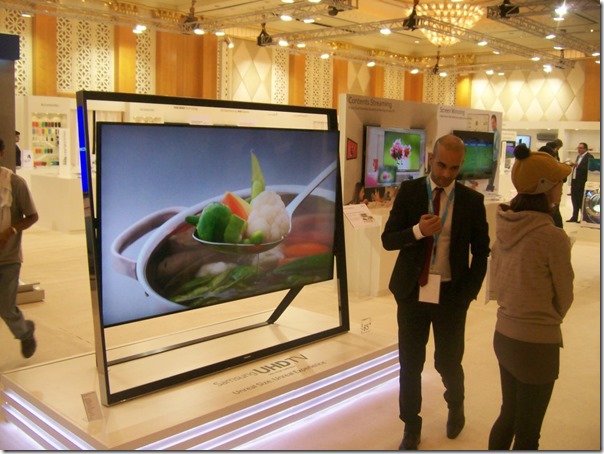Samsung Showcases its 85 Inches UHD TV at MENA Forum