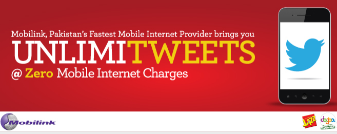 Mobilink Announces Twitter Zero for Free Tweeting