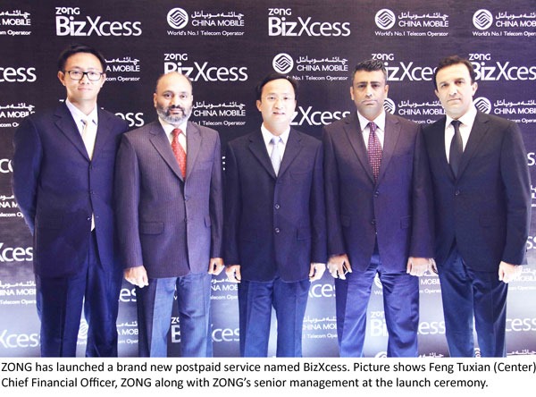 Zong Launches Postpaid Service BizXcess