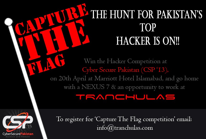 Tranchulas Brings Competition for Hackers in Pakistan