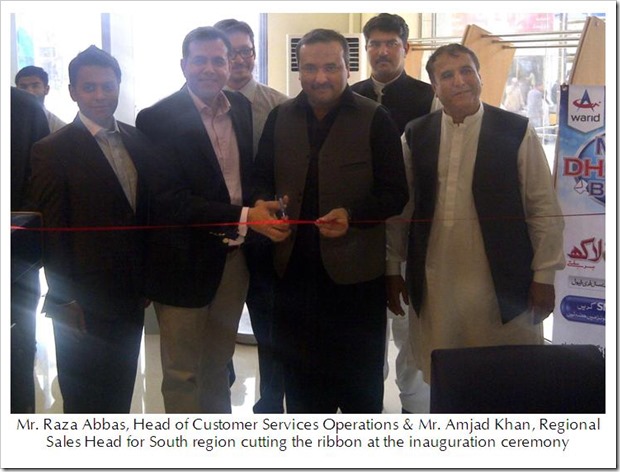 Warid Telecom Reopens Business Centre in Quetta
