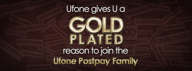 Get Ufone Golden Numbers for Free [Postpaid Only]