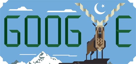 Google Makes a Doodle to Celebrate Pakistan’s 66th Independence Day