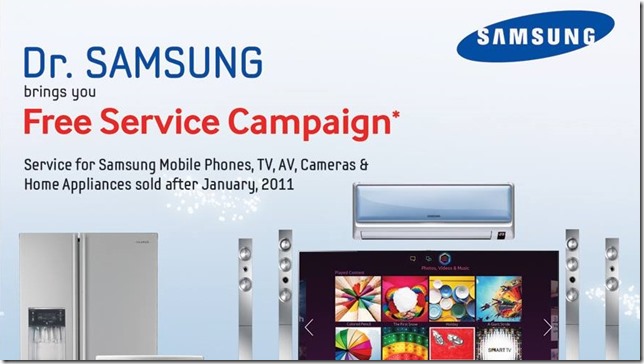 Samsung Launches Free Service Campaign in Pakistan