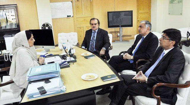 Anusha Rehman Meets PTCL President for Recovery of Etisalat Held USD 800 Million