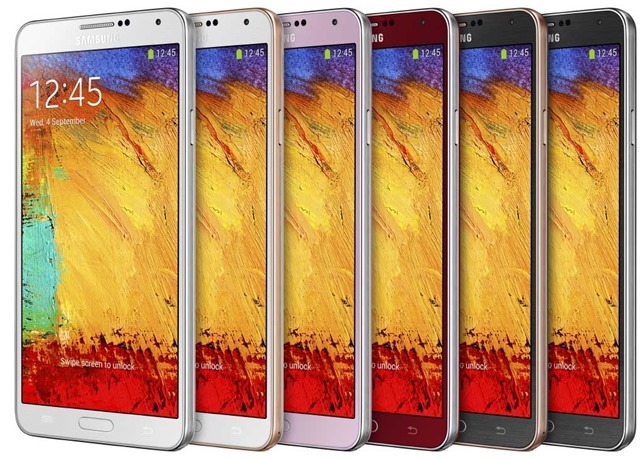 Samsung Expands Galaxy Note 3 Line with New Color Accents