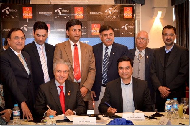 Telenor Signs Pact for Wider Coverage of Polio Vaccination