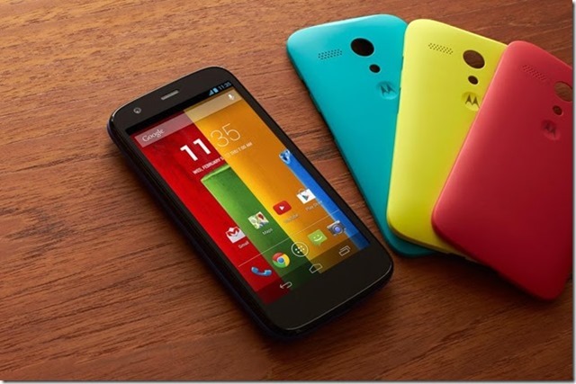 Motorola Announces the Dual-SIM Version of the Moto G