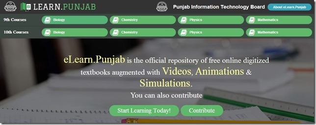 Punjab Gets E-Learn Platform to Make Textbooks Available Online for Free