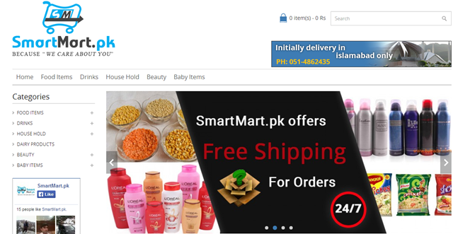 Online Grocery Shopping now Available in Islamabad