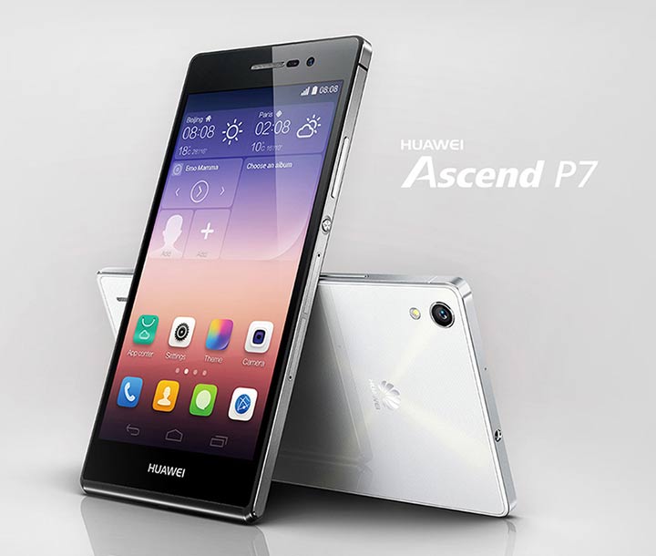 Huawei Unveils 4G Enabled Ascend P7