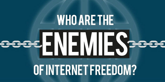 Pakistan Named Among Enemies of Internet Freedom