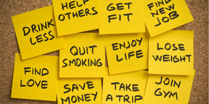 new years resolutions