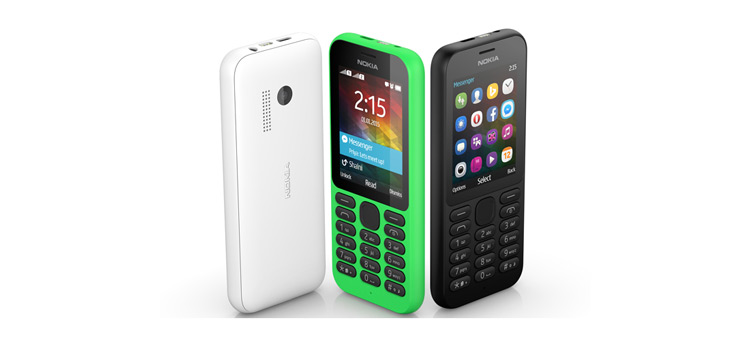 Microsoft Announces Nokia 215, an Internet Ready Phone for around Rs. 3,000