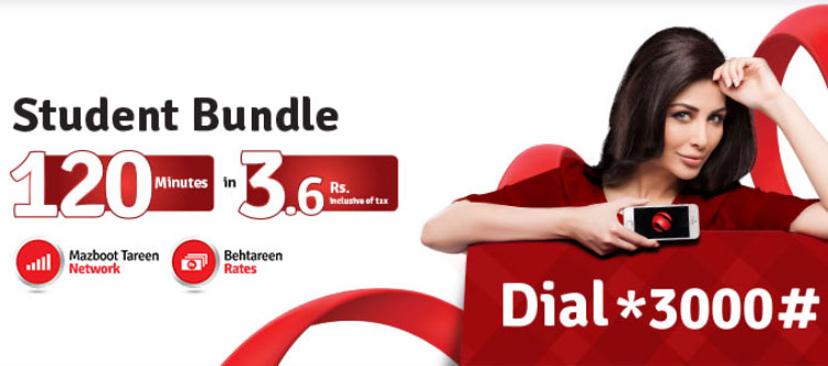 Mobilink Student Offer: 2 Hours of On-Net Calls and Facebook for Rs. 3 Only