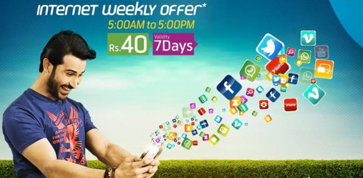 Telenor Introduces Day Time Weekly Internet Bundle