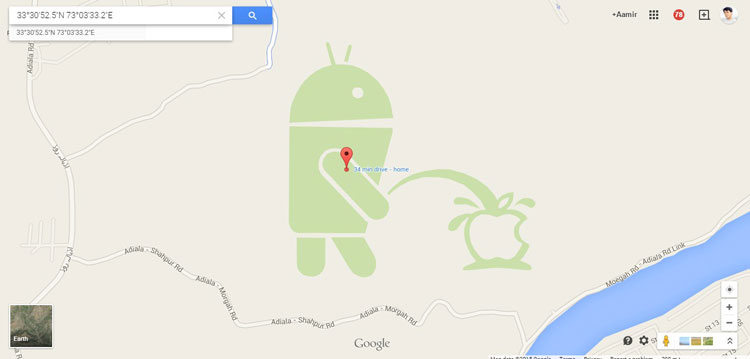 Google Suspends Map Editing After Android Peeing on Apple Incident