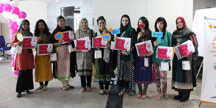 Kaymu.pk Launch #womentoday Campaign During Female Entrepreneurship Workshop