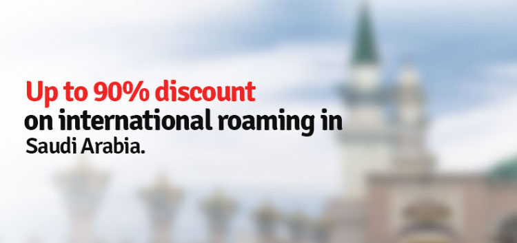 Mobilink Offers Up to 90% Discounts on Roaming in Saudi Arabia