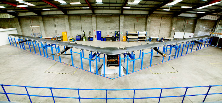 Facebook Readies its First Drone, Capable of Shooting-Internet at 10Gbps