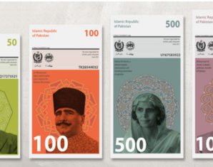 pakistani currency concept design notes