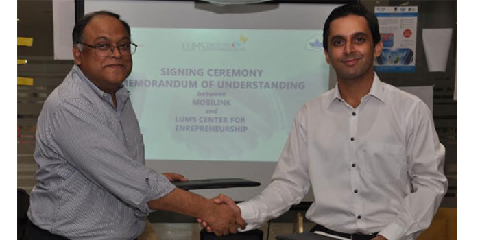 Mobilink Partners with LUMS to Enhance Entrepreneurial Eco-system in Pakistan