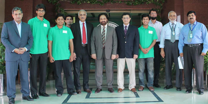 PTCL Visits NUST to Commend Student Researchers