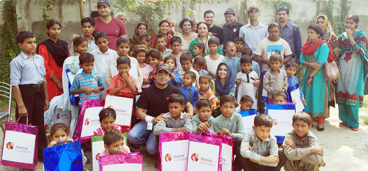 Mobilink Torchbearers Spend a Day at Greenland Society of Special Education