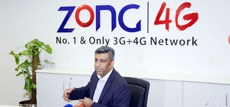 Zong’s More than Half of Cell Sites are on 3G, More than 2,000 on 4G Network