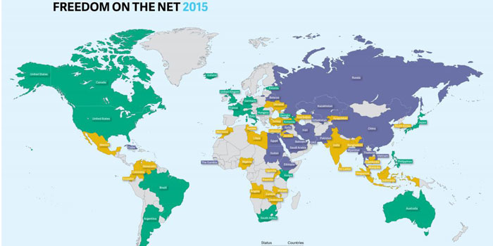 Pakistan Among Worst Countries for Internet Freedom in 2015