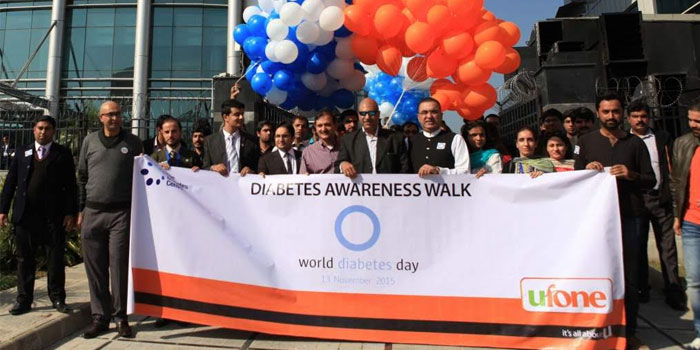Ufone & TDC Collaborate to Mark World Diabetes’ Day